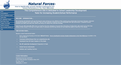 Desktop Screenshot of naturalforces.org